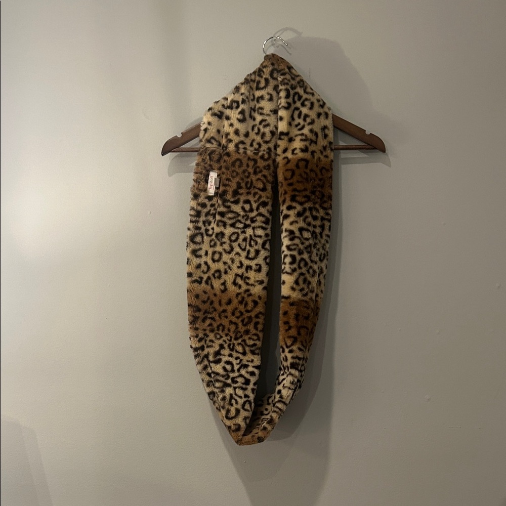 Leopard Print Infinity Scarf
